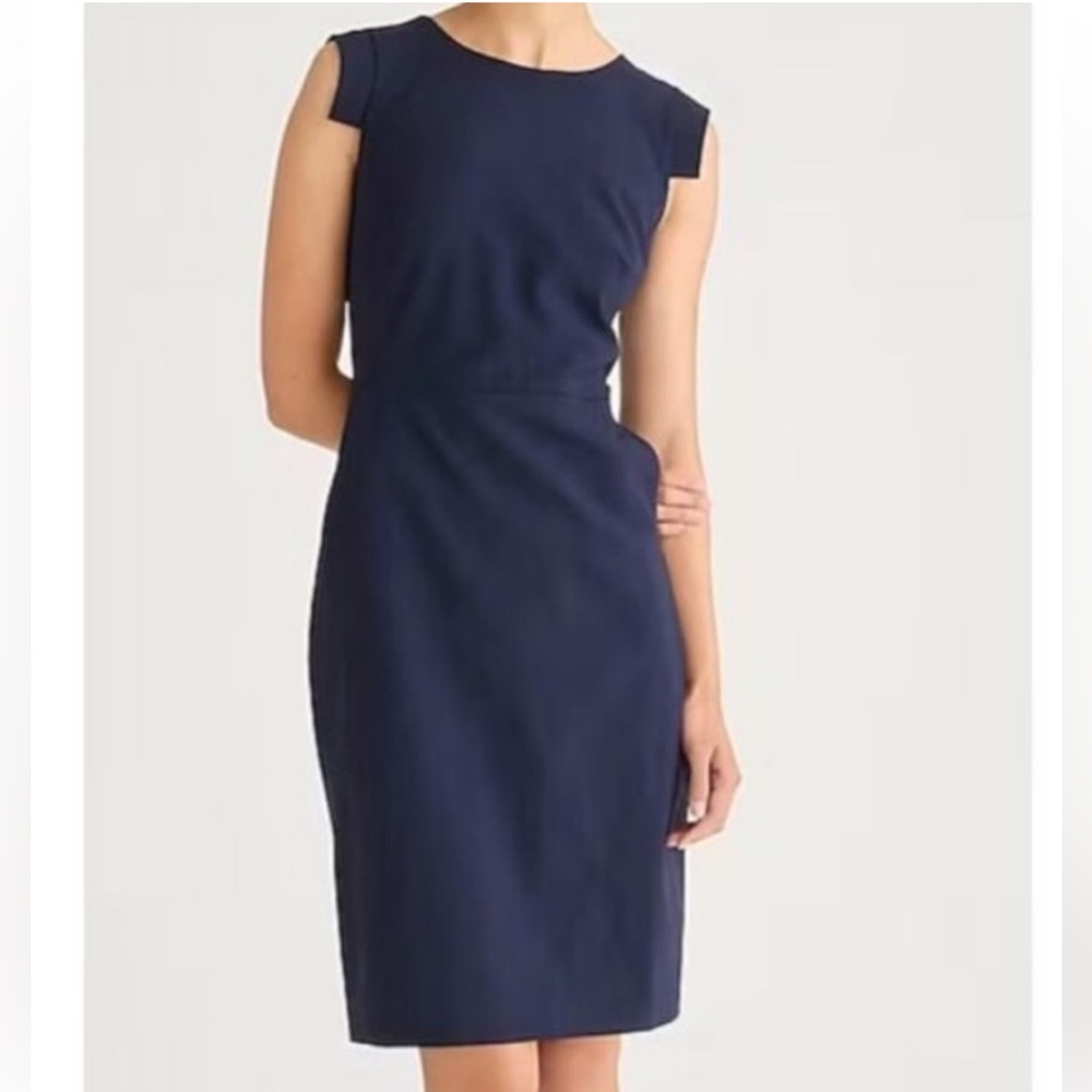 J crew  Navy Blue resume Dress